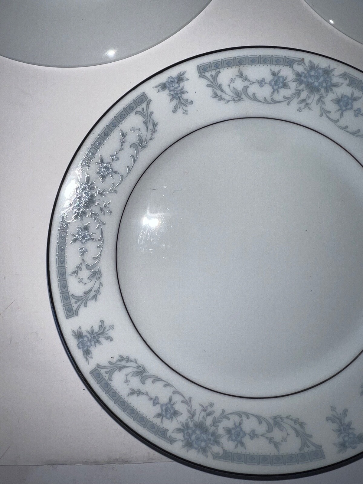 Sheffield Blue Whisper Bread & Butter Plates 6.5″ – Set of 4- Fine China