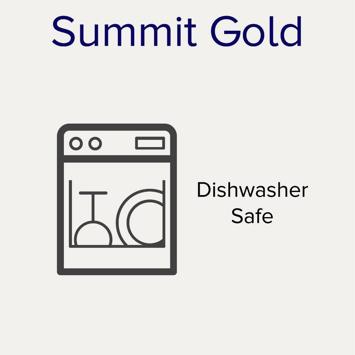 Summit Gold 5-Piece Place Setting for One – Elegant Dining Experience