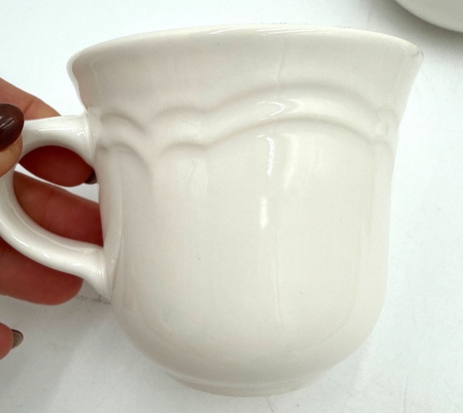 Vintage Set of Ceramic Lidded Condiment Bowls with 2 Coffee Cups Cottagecore