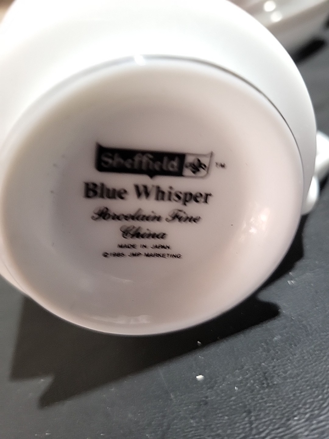 Sheffield Blue Whisper TEA Cup 1985 Porcelain Japan JRB