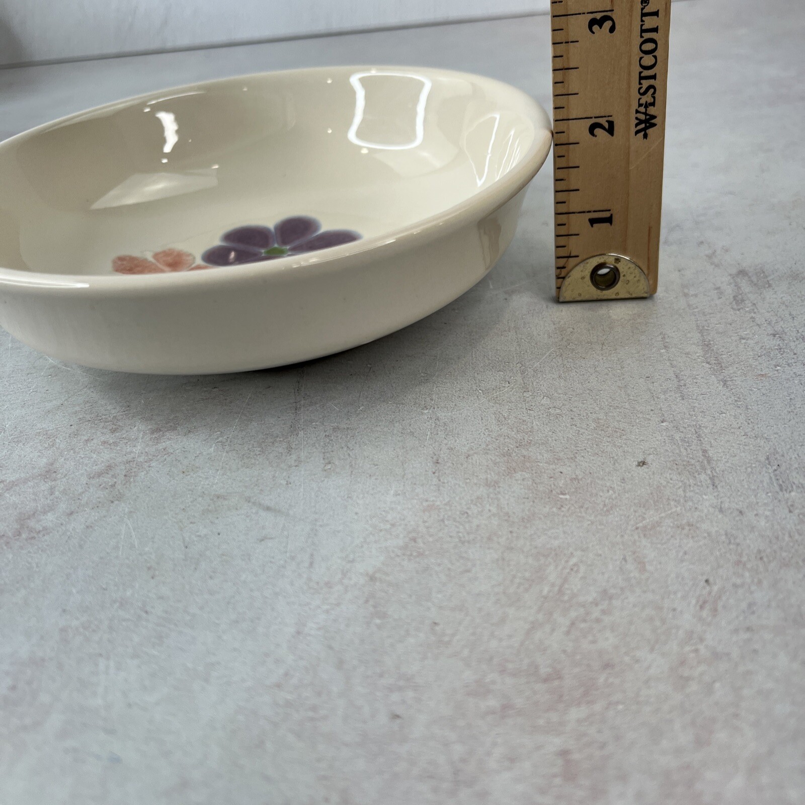 RARE VINTAGE Franciscan Earthenware Floral Cereal Bowl 7”