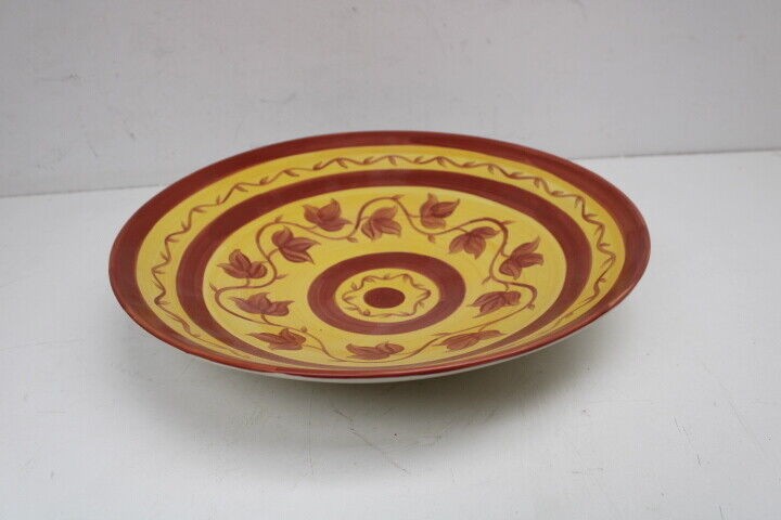 Pastis & Co France Hand Painted French Large Round Platter 15 inch