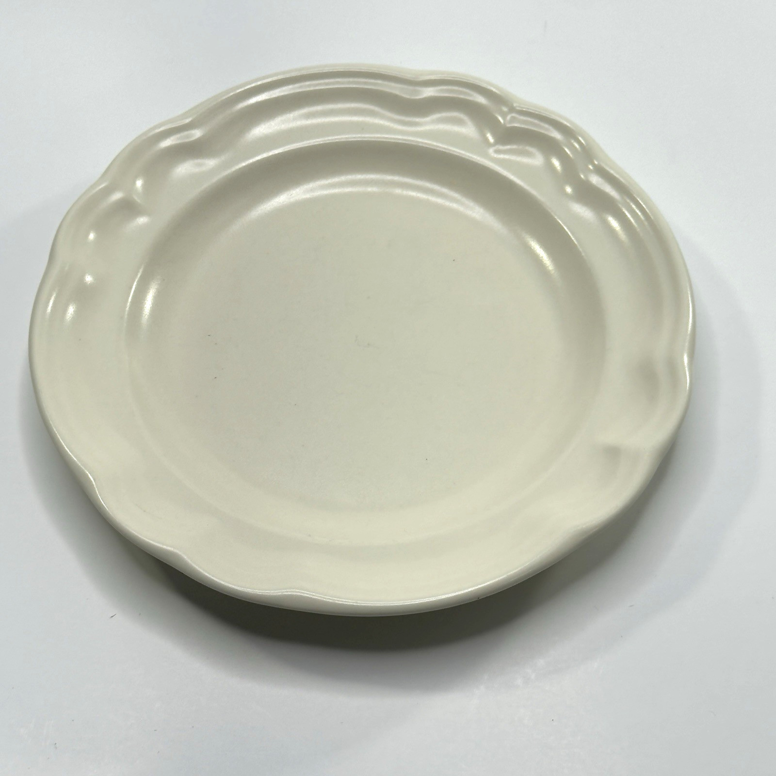 Vintage Pfaltzgraff Gazebo White Salad Plate 7.25” Scalloped Edge Replacement