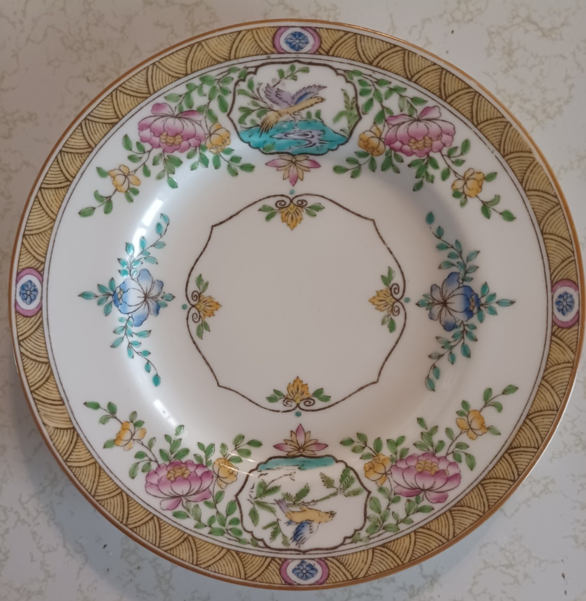 Antique Mintons Japonica 6 1/4″ Bread and Butter Plates Made in England