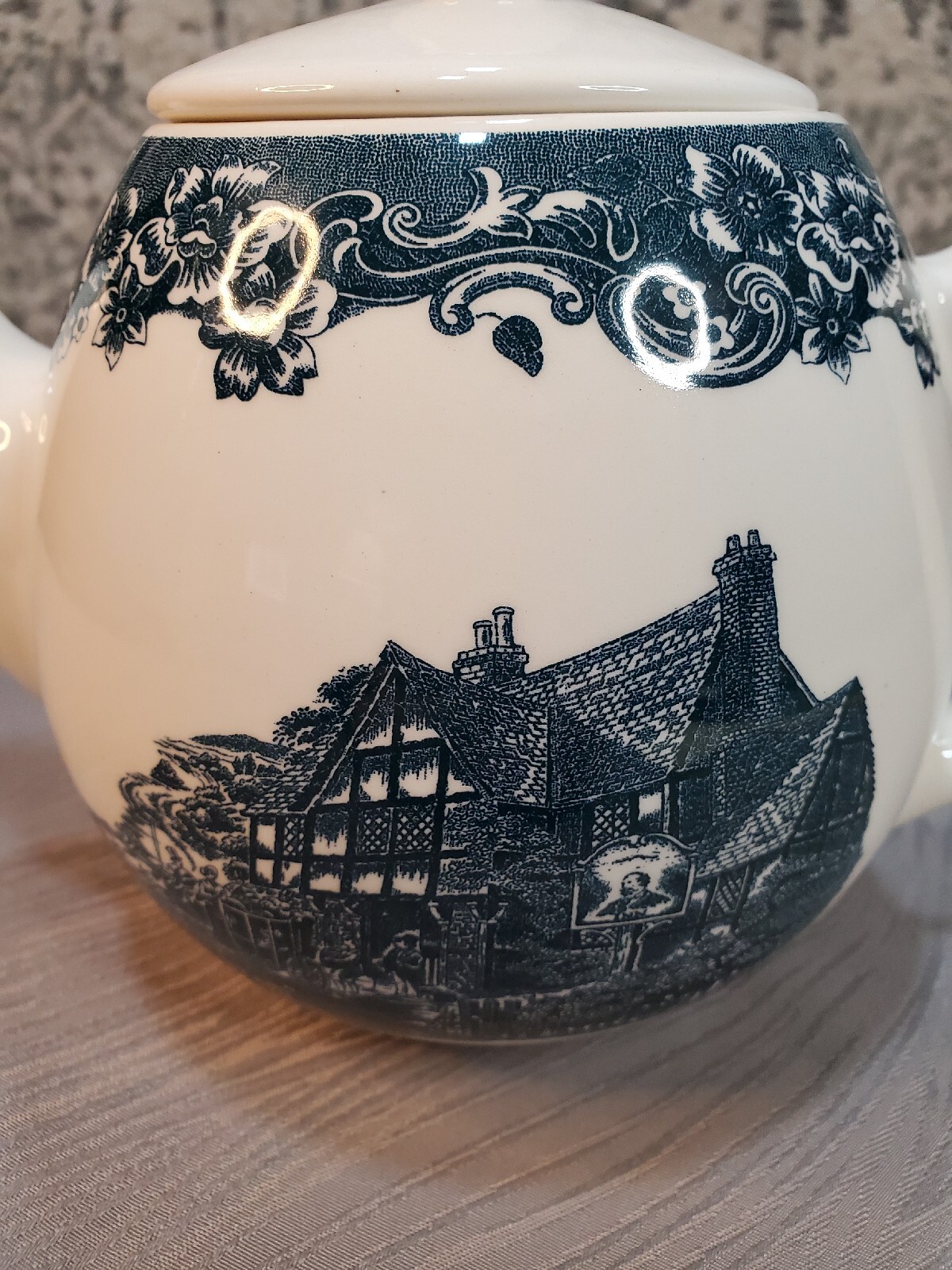 Staffordshire Engravings Teapot
