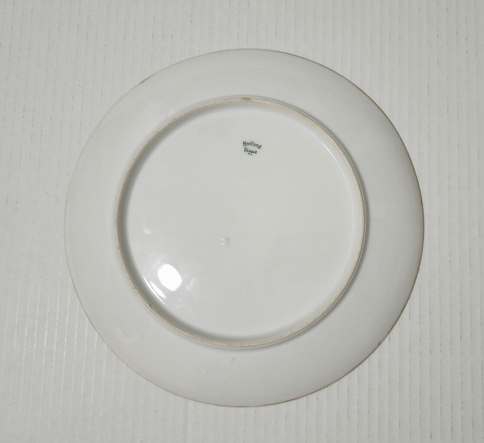Antique Haviland Limoges France Plate Wild Roses Hand Painted Signed Carmichael