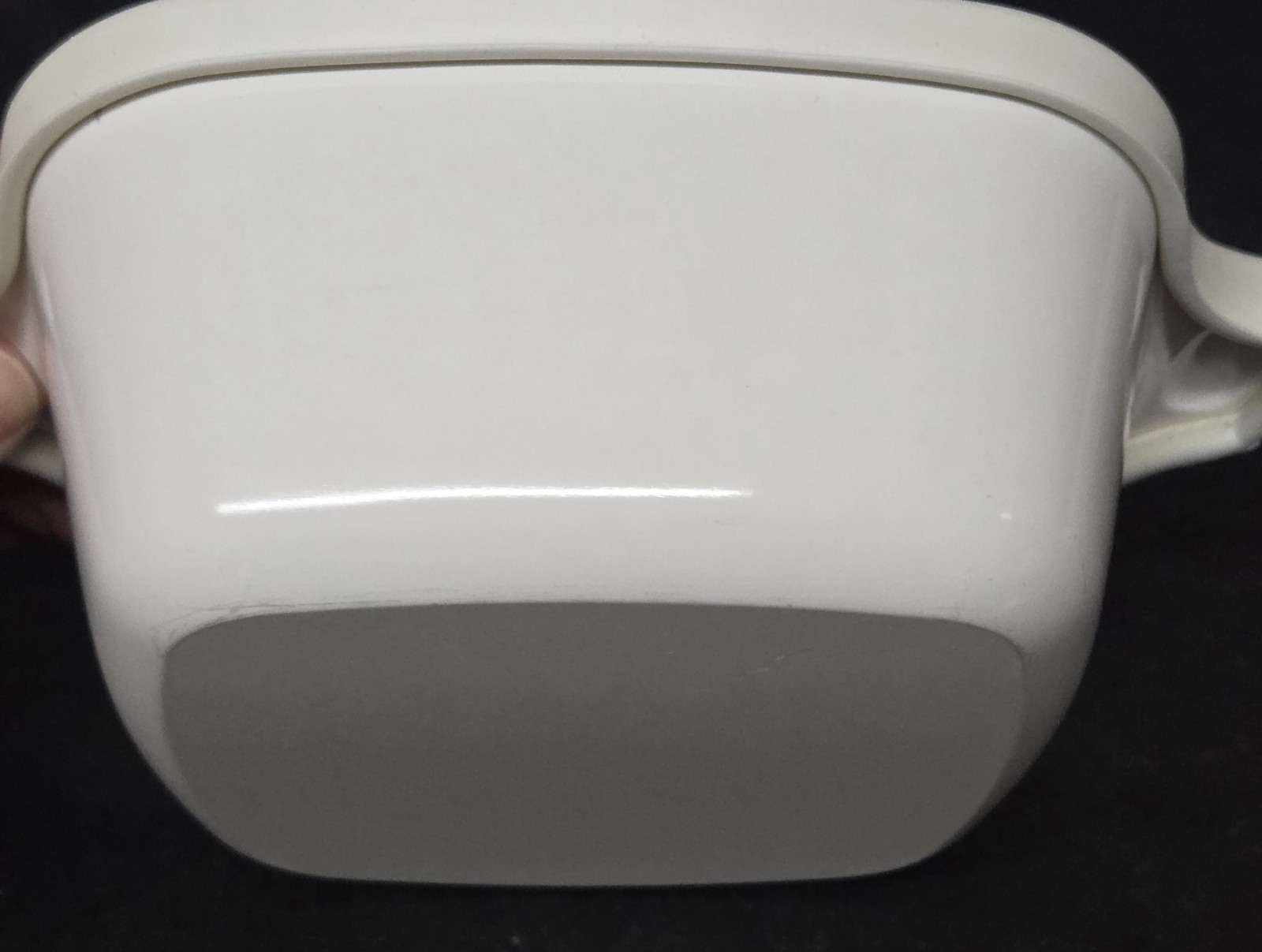 Vintage Corning Ware Cookmates K-PP-43 Small Casserole Dish w/Rubber Snap on Lid
