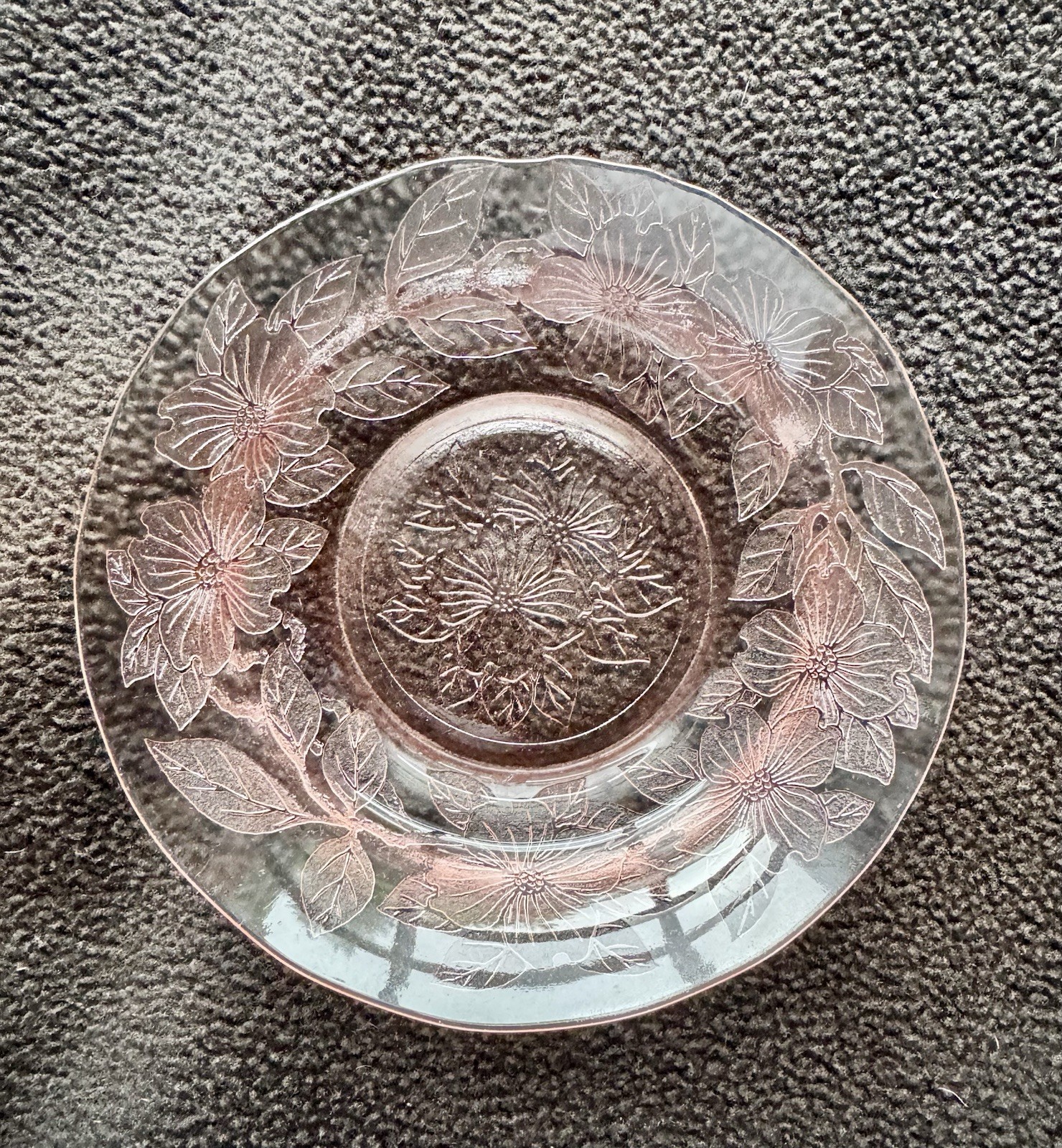 “Apple Blossom” Pink Dogwood Cereal Berry bowl 5 1/2″ Macbeth-Evans