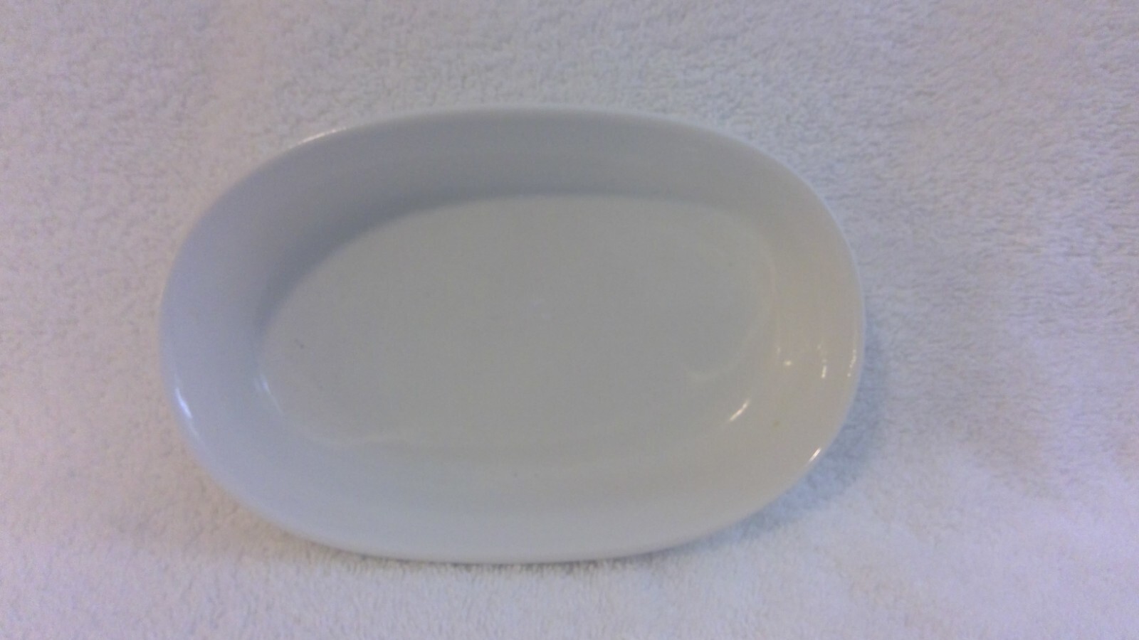 Vintage 1978-01, 15oz-444mL French White, 4″x7″ Oval Casserole Dish, No Lid