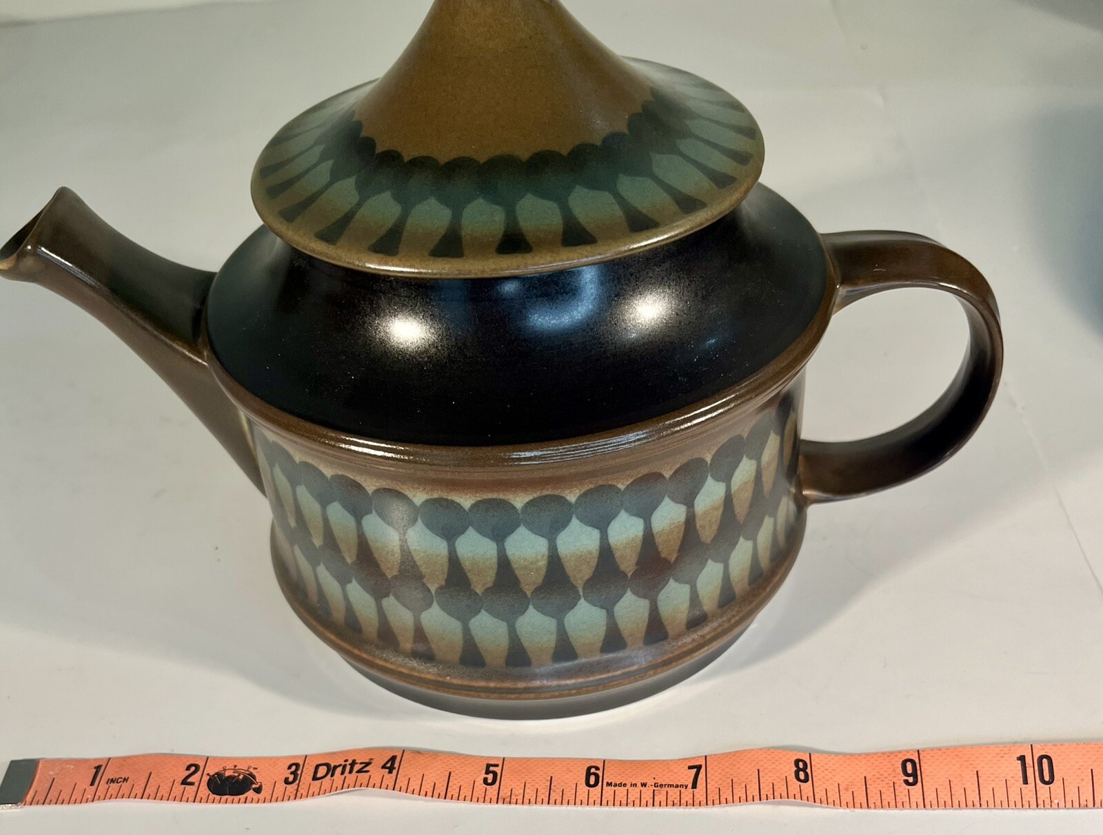 VTG Ceramic Country Wallace Tea/Coffee Pot Design By Goebel Germany Cottagecore