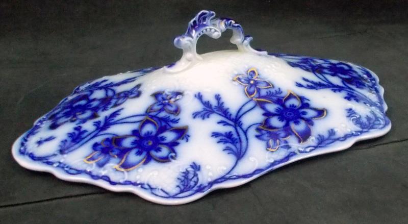 Johnson Brothers CLAREMONT Lid for Hexagonal Covered Vegetable Bowl GREAT COND