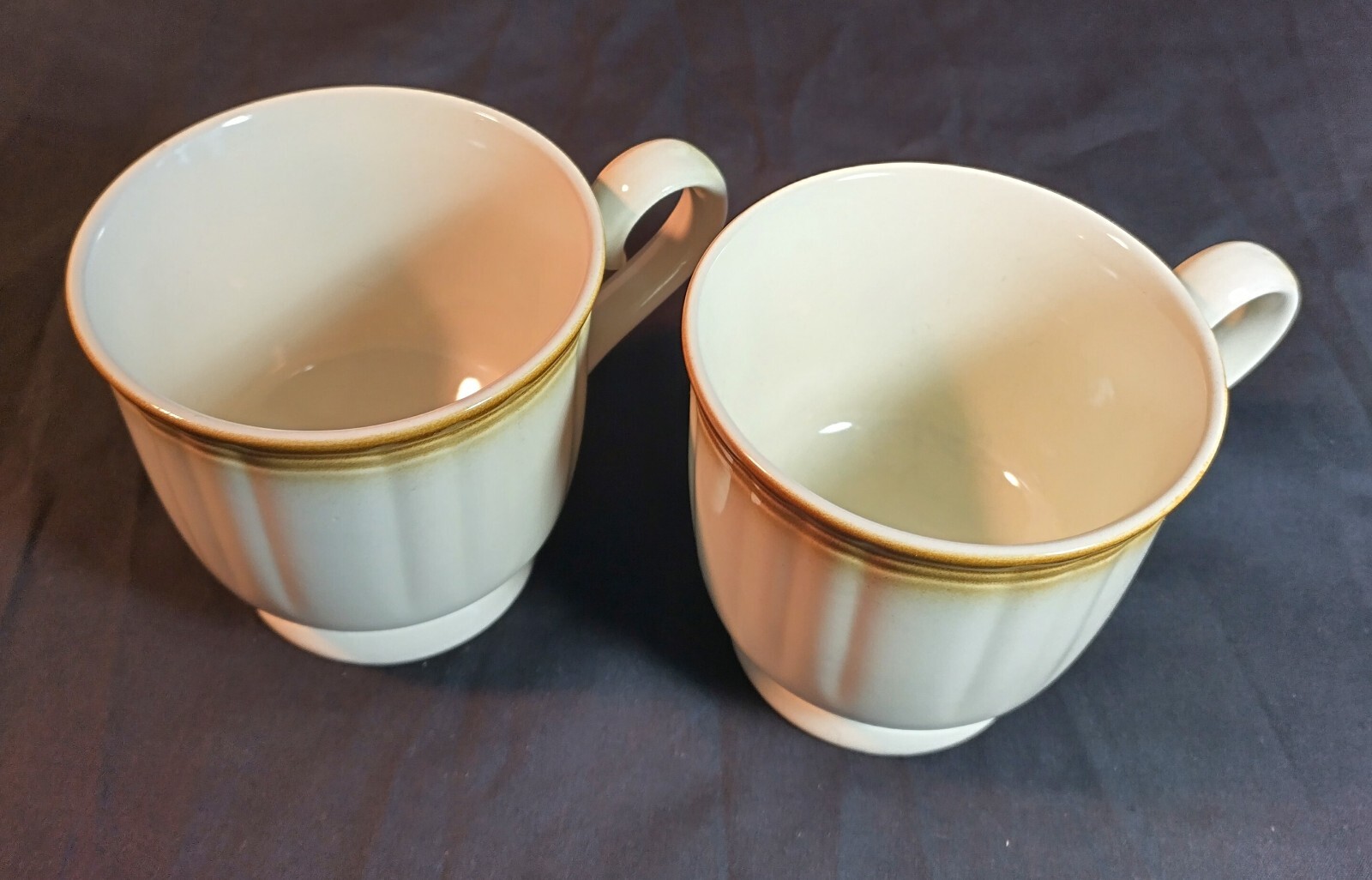 TWO Manor House Stoneware (Mikasa) 8oz Coffee Tea Cups KG000