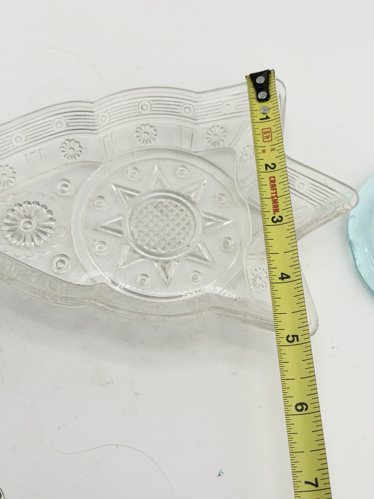 Antique Bryce Bros “Magic” Pressed Glass Dish c1880s | Gothic Starburst EAPG