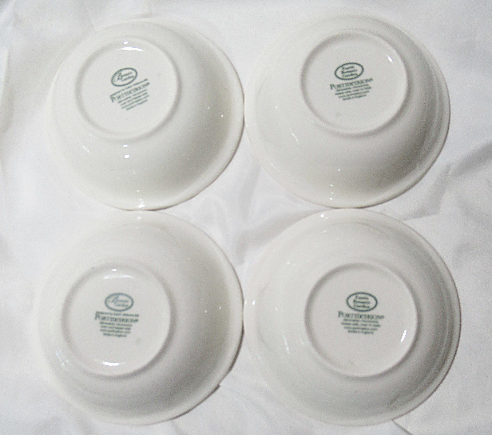 Set Of 4 Portmeirion Botanic Garden Fruit Dessert Sauce Bowls Made in England