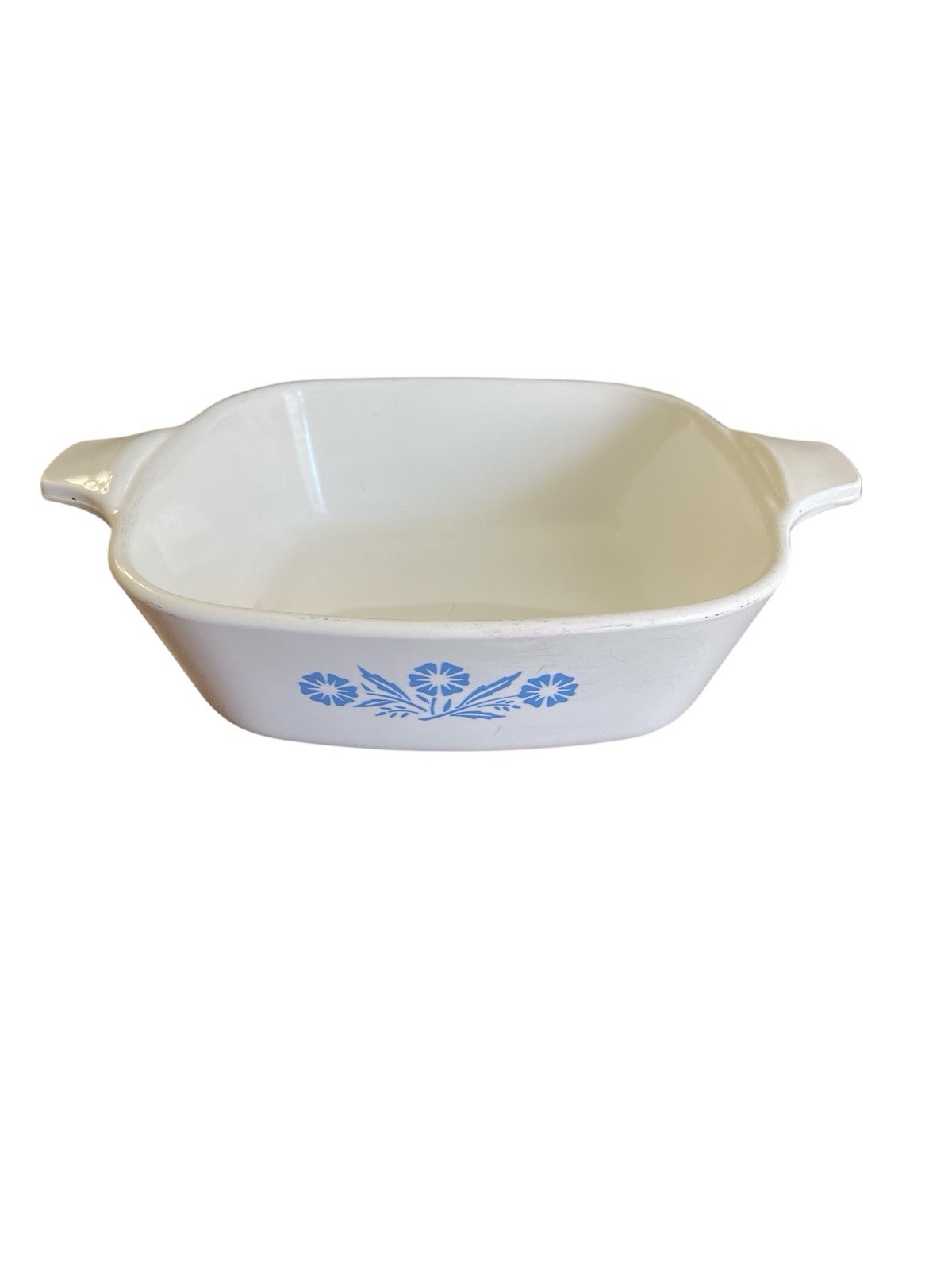 Vintage Corning Ware Blue Cornflower P-41 Petite Pan With Handles 5”
