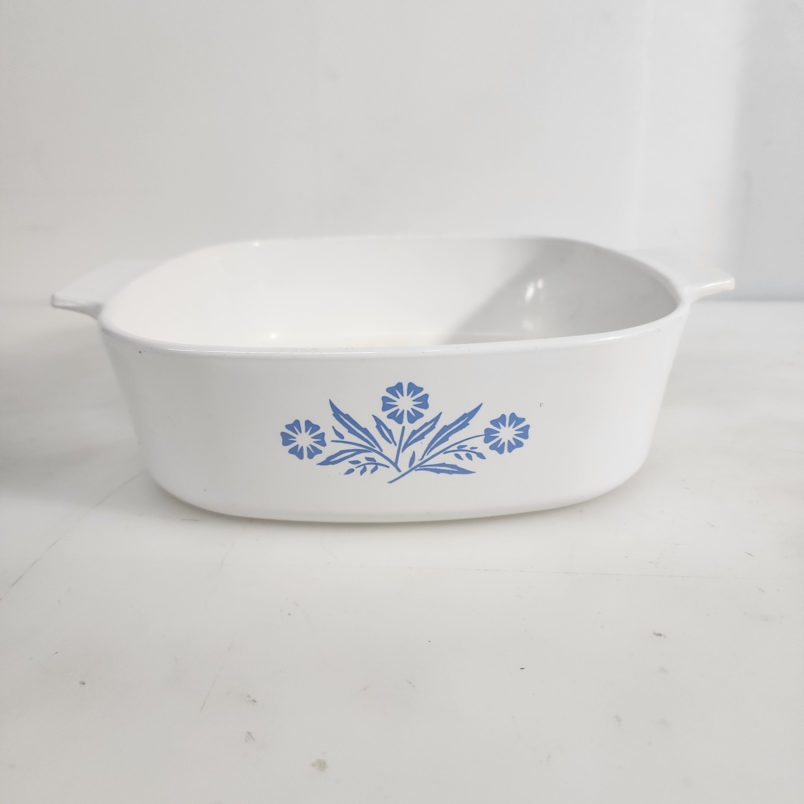 Corning Ware P-9-B A-2-B Blue Cornflower 2 1 Qt Casserole Dish Set Lot 2 USA