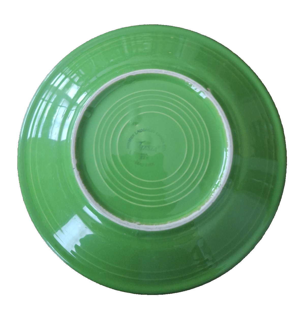 Fiesta 7.25″ Salad Plates Set of 3 Shamrock Peacock Turquoise Homer Laughlin USA