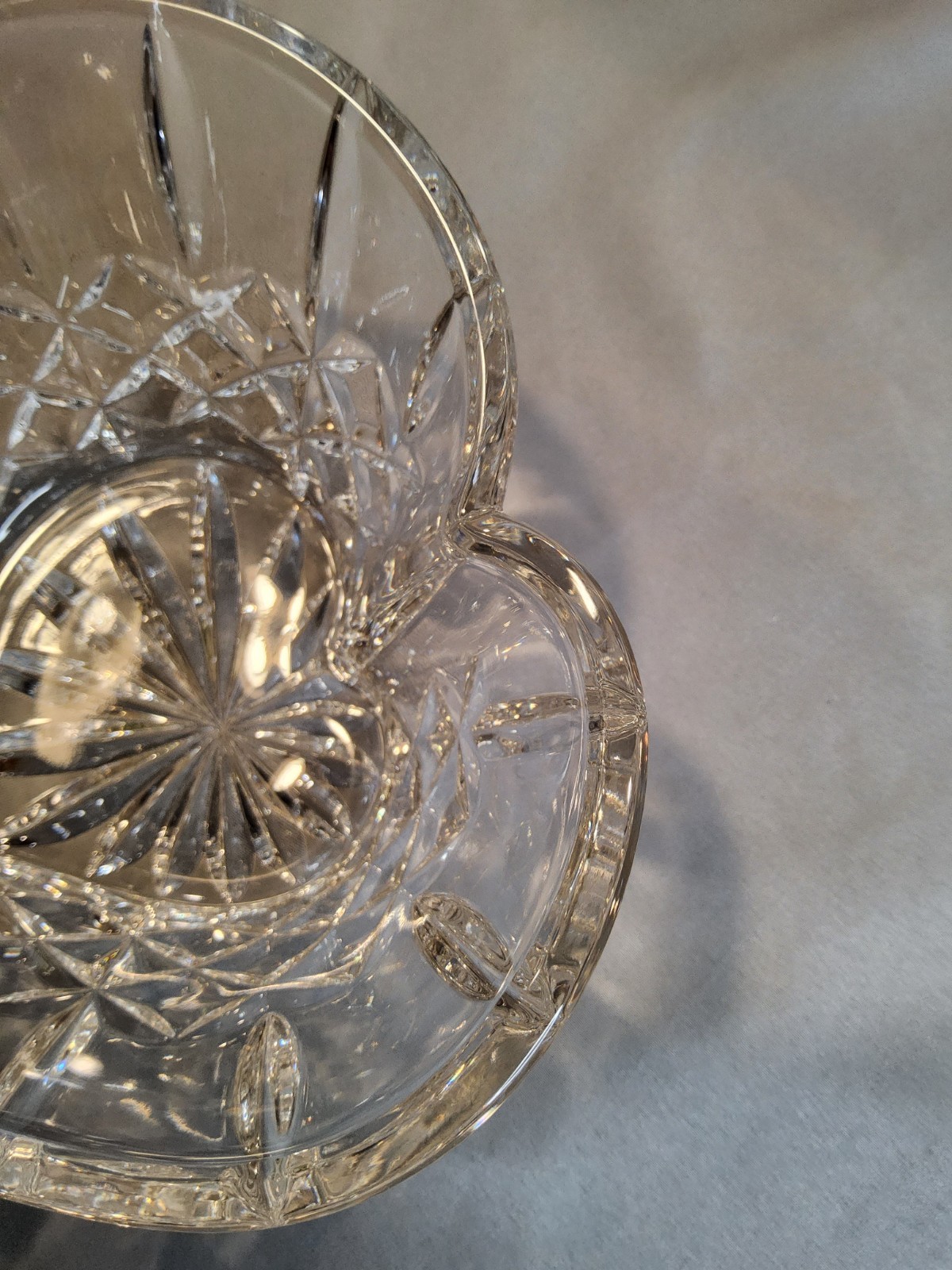 Waterford Crystal Lismore Heart Shaped Bowl.