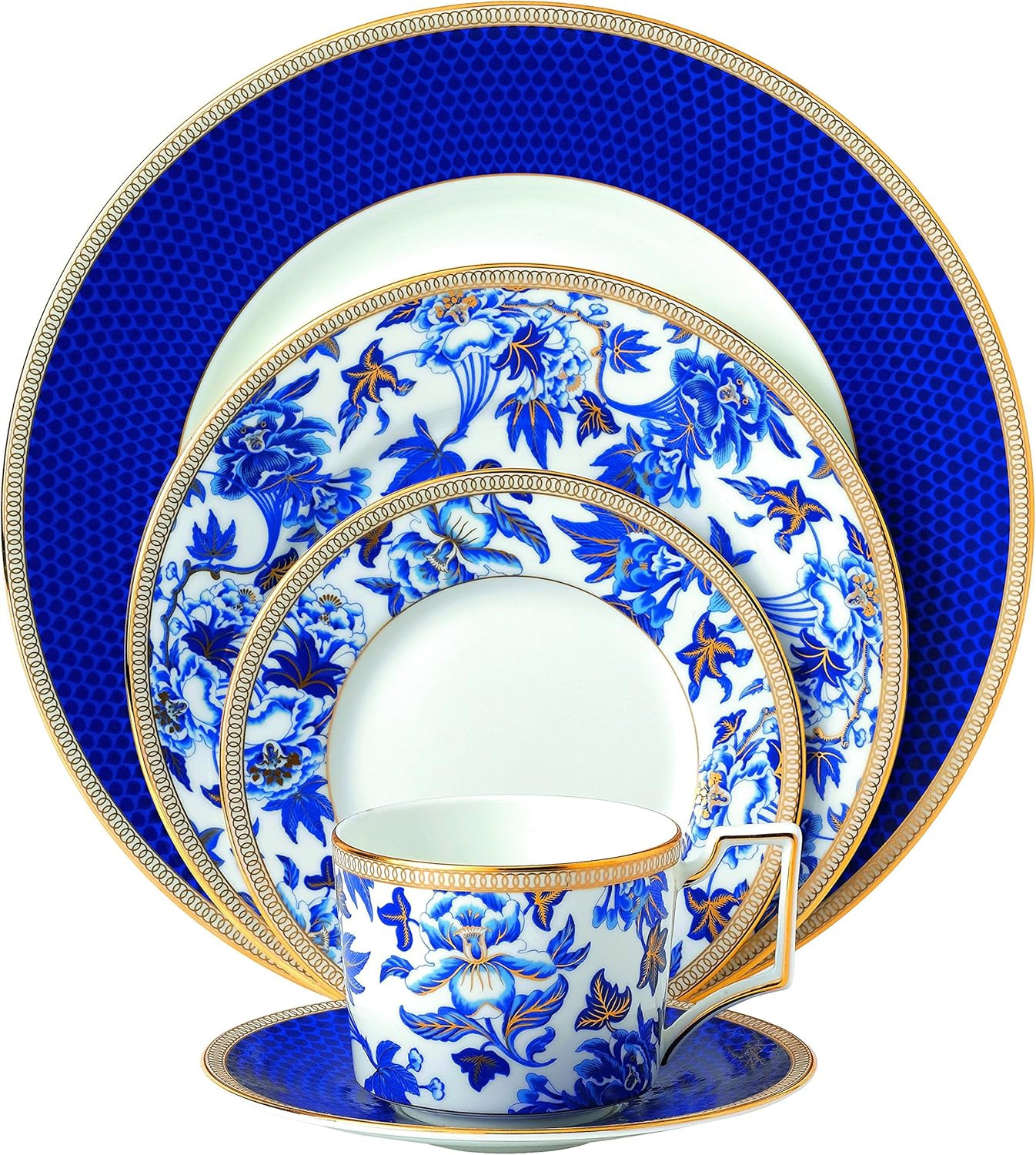 5-Piece Hibiscus Place Setting Set
