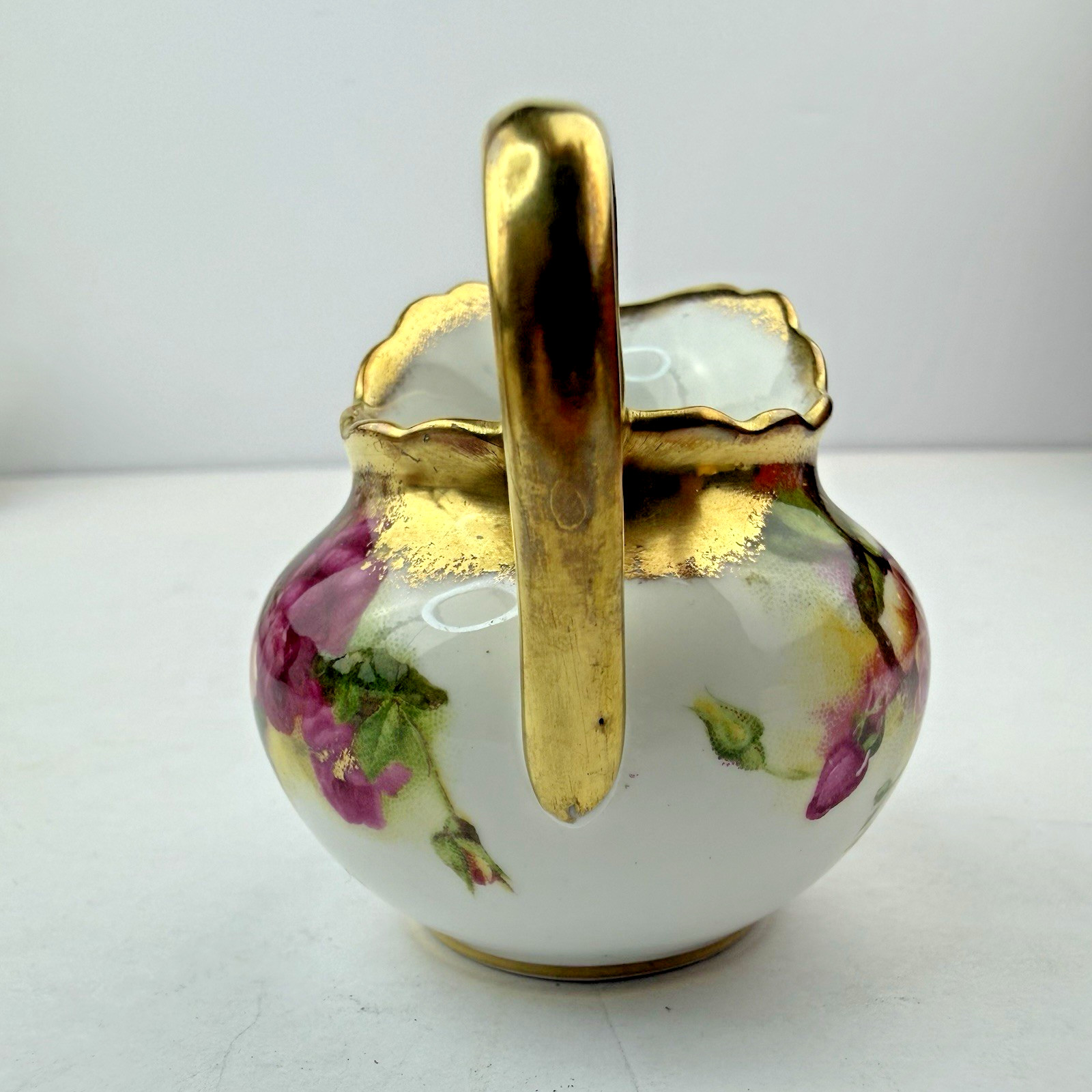 Golden Rose Royal Chelsea English Bone China Creamer And Sugar Bowl