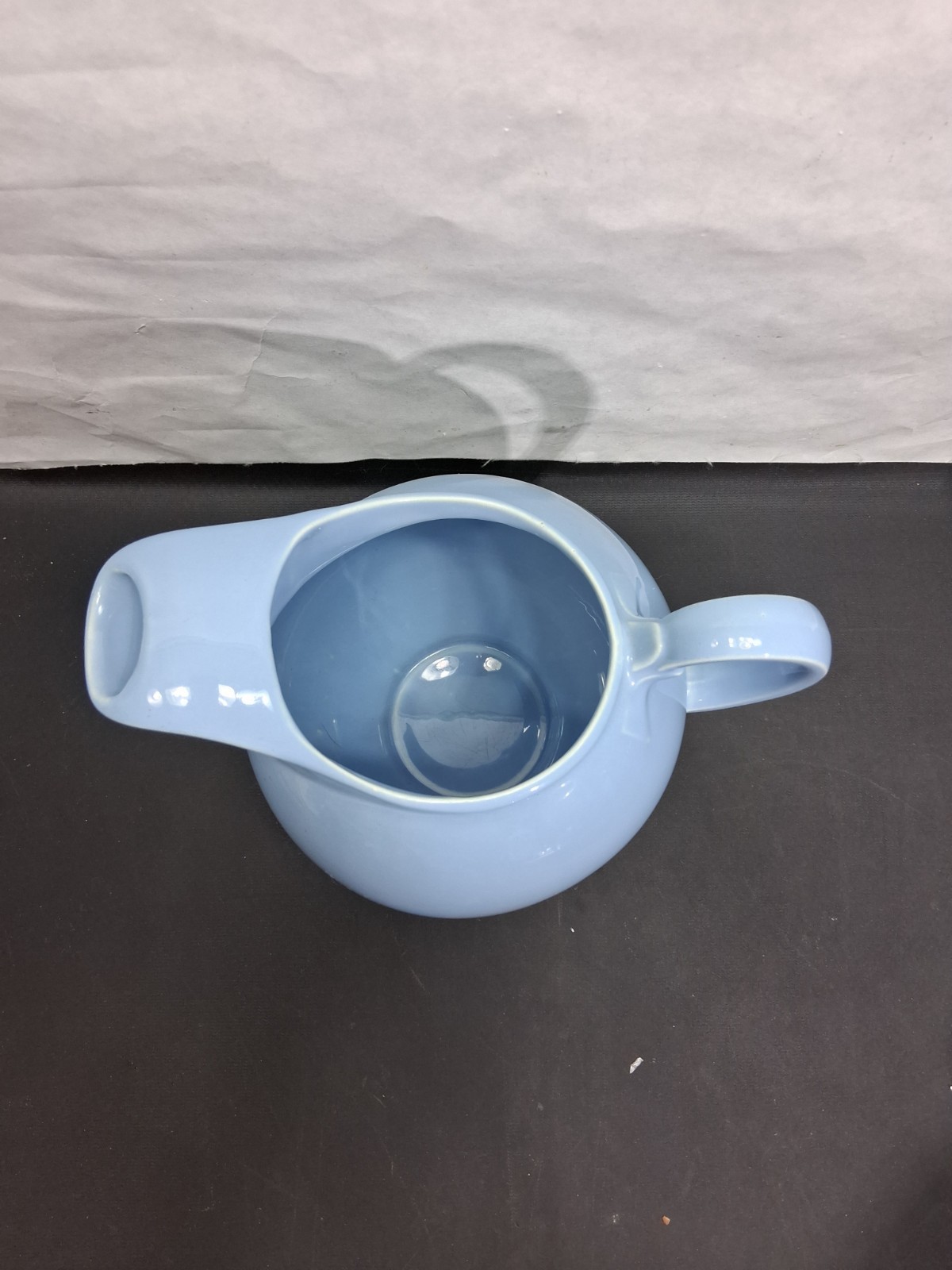 LuRay Pastels Windsor Blue Pitcher Water Jug Taylor Smith Taylor TS&T