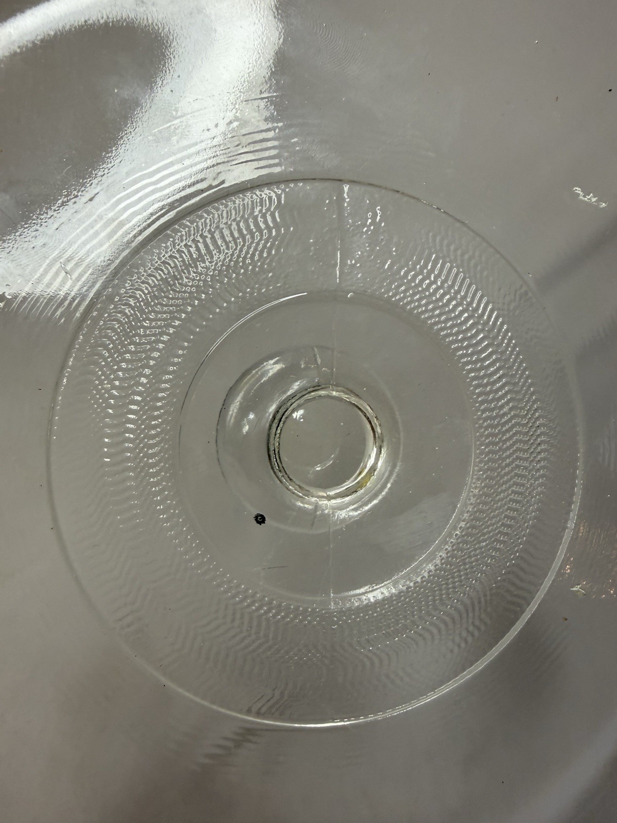 Pyrex Style Round Glass Lid 8 1/8 Inches for Saute Pan/Casserole Dish Marked 407