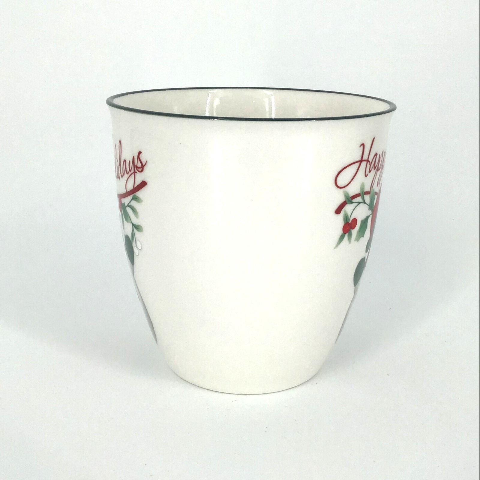 Pfaltzgraff Winterberry Mug Happy Holidays Snowman 20 oz 4.25″ D 4.5″ H