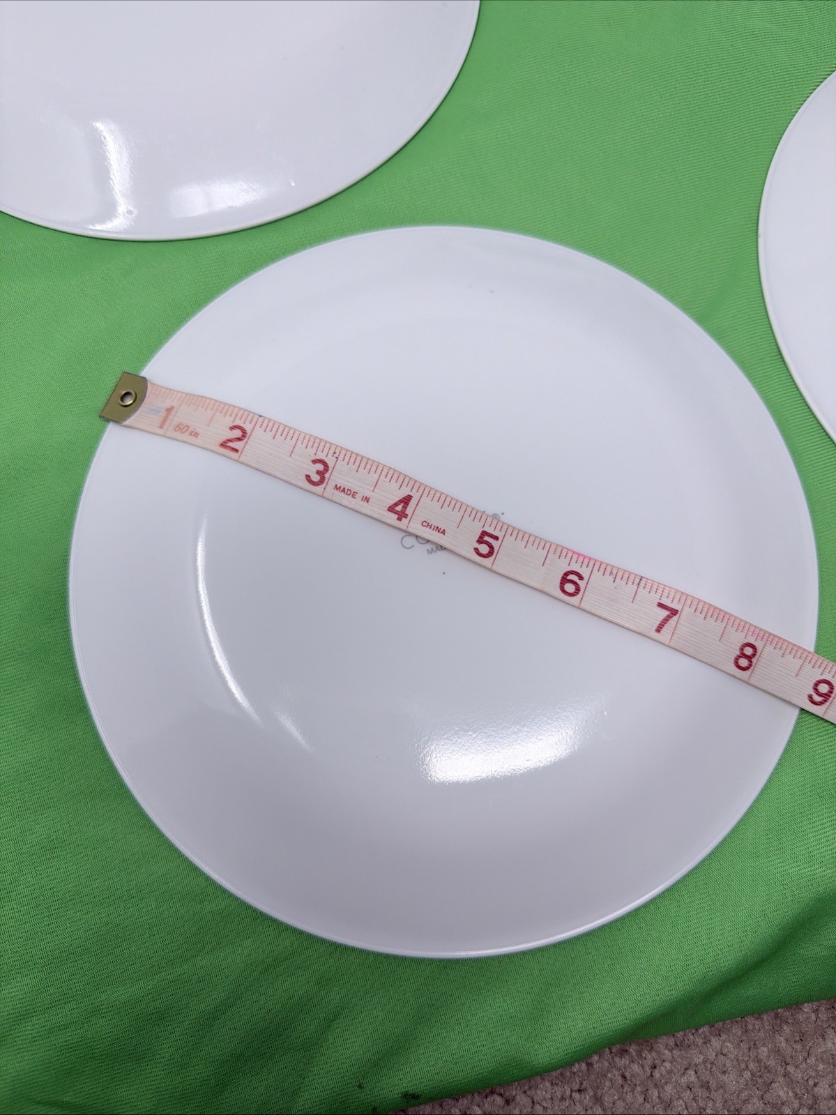 Corelle Vitrelle Portofino Salad/Luncheon Plates Blue Floral 8.5″, Set Of 6