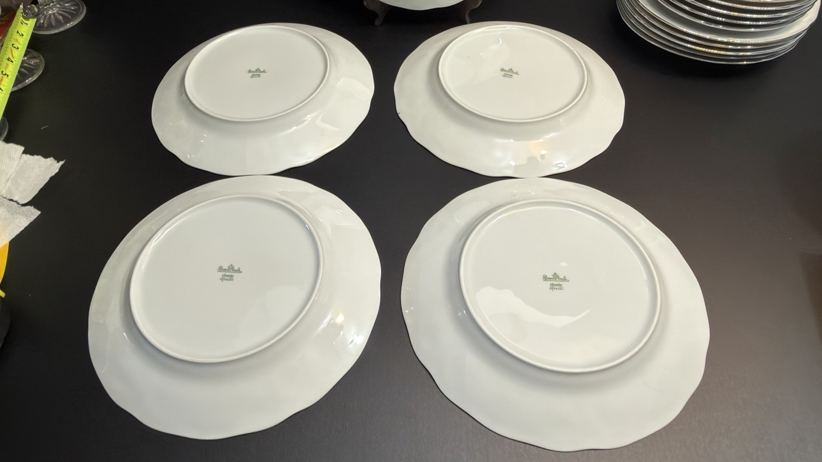 VTG Rosenthal Germany Sanssouci White Embossed 15Pc Dinner Set 5place Setting EC