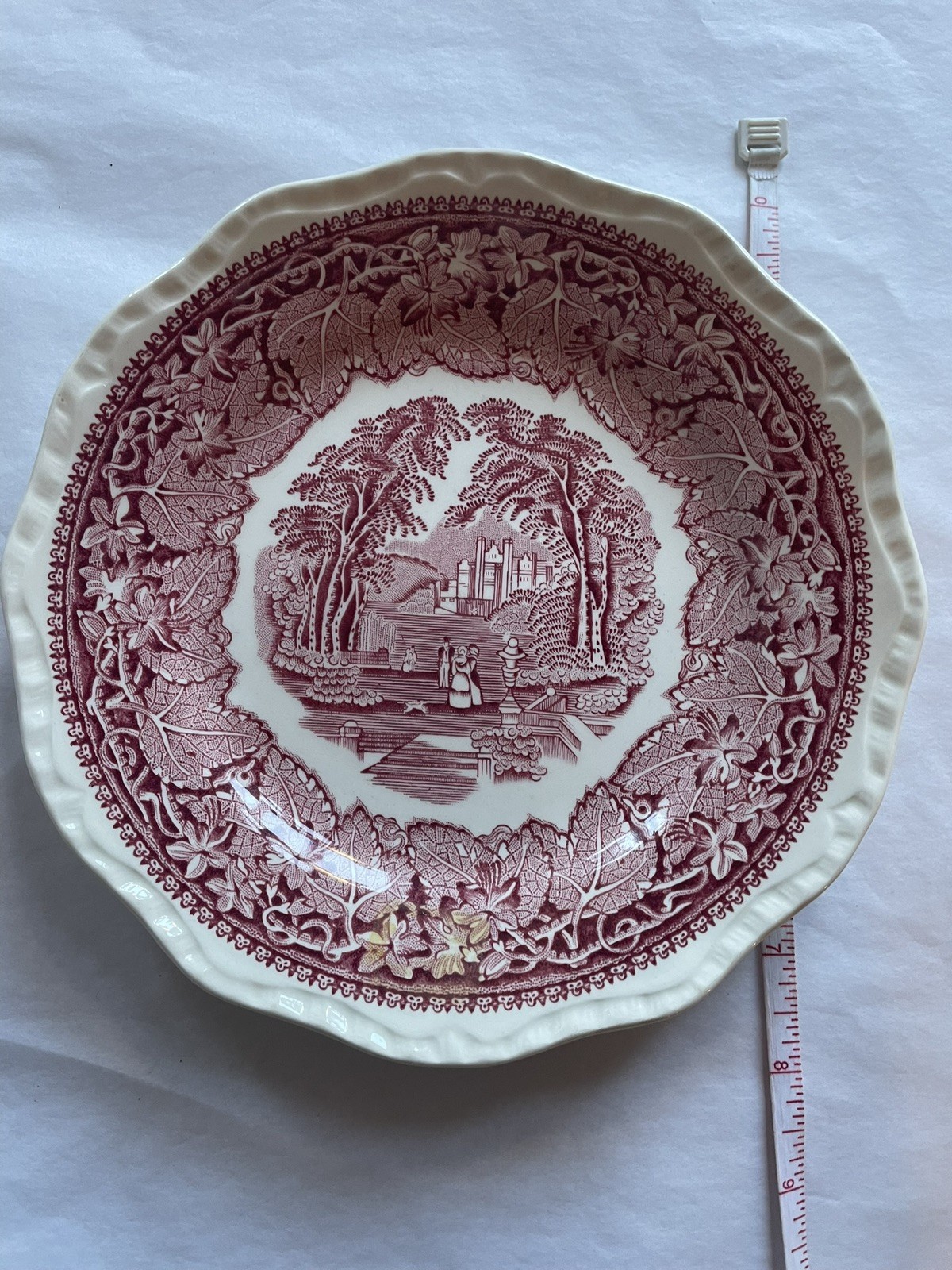 Vintage Franciscan Pink Vista English Ironstone 8 in plate