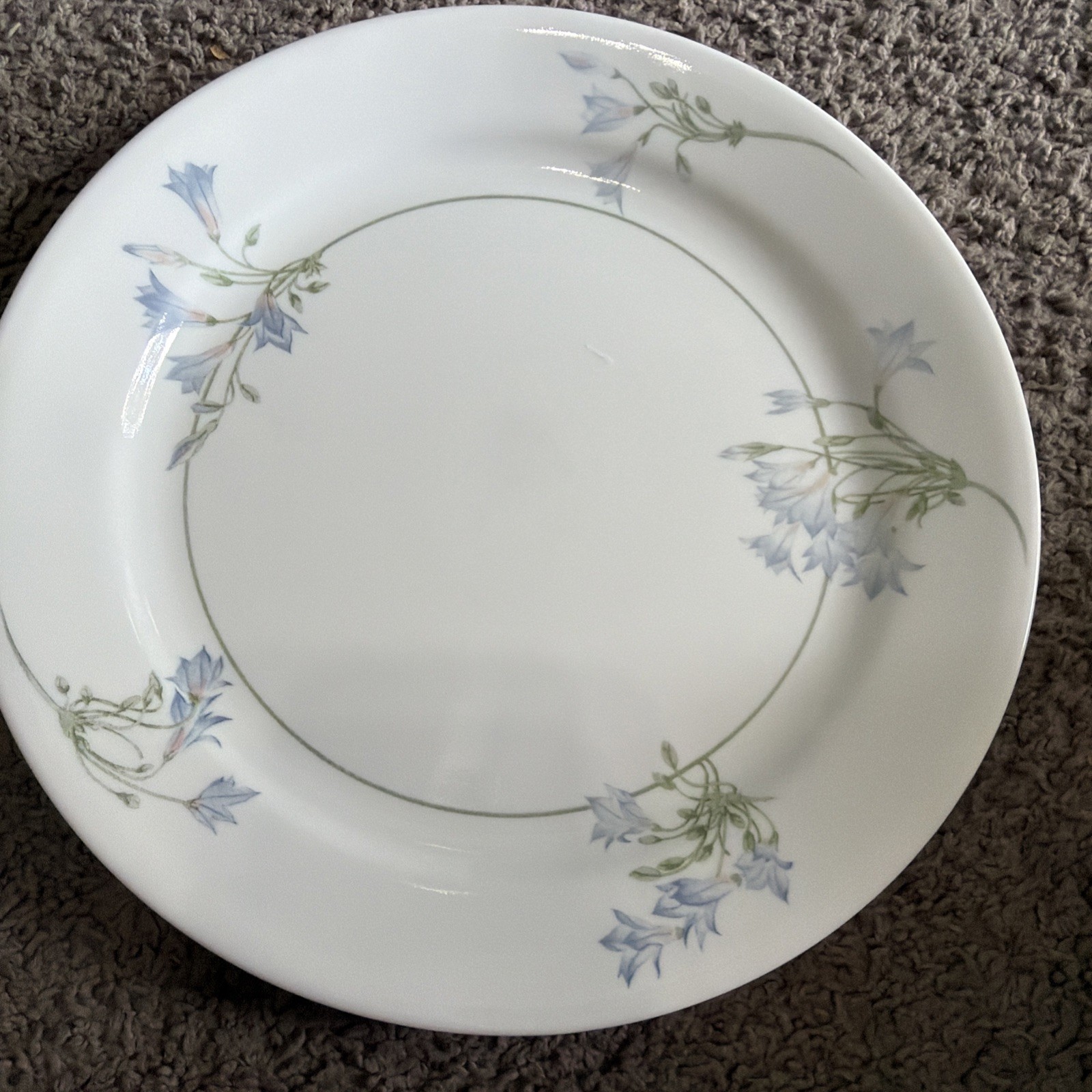 Vintage Corelle By Corning Blue Dusk Pattern Dinner Plates 10.25, set of 2