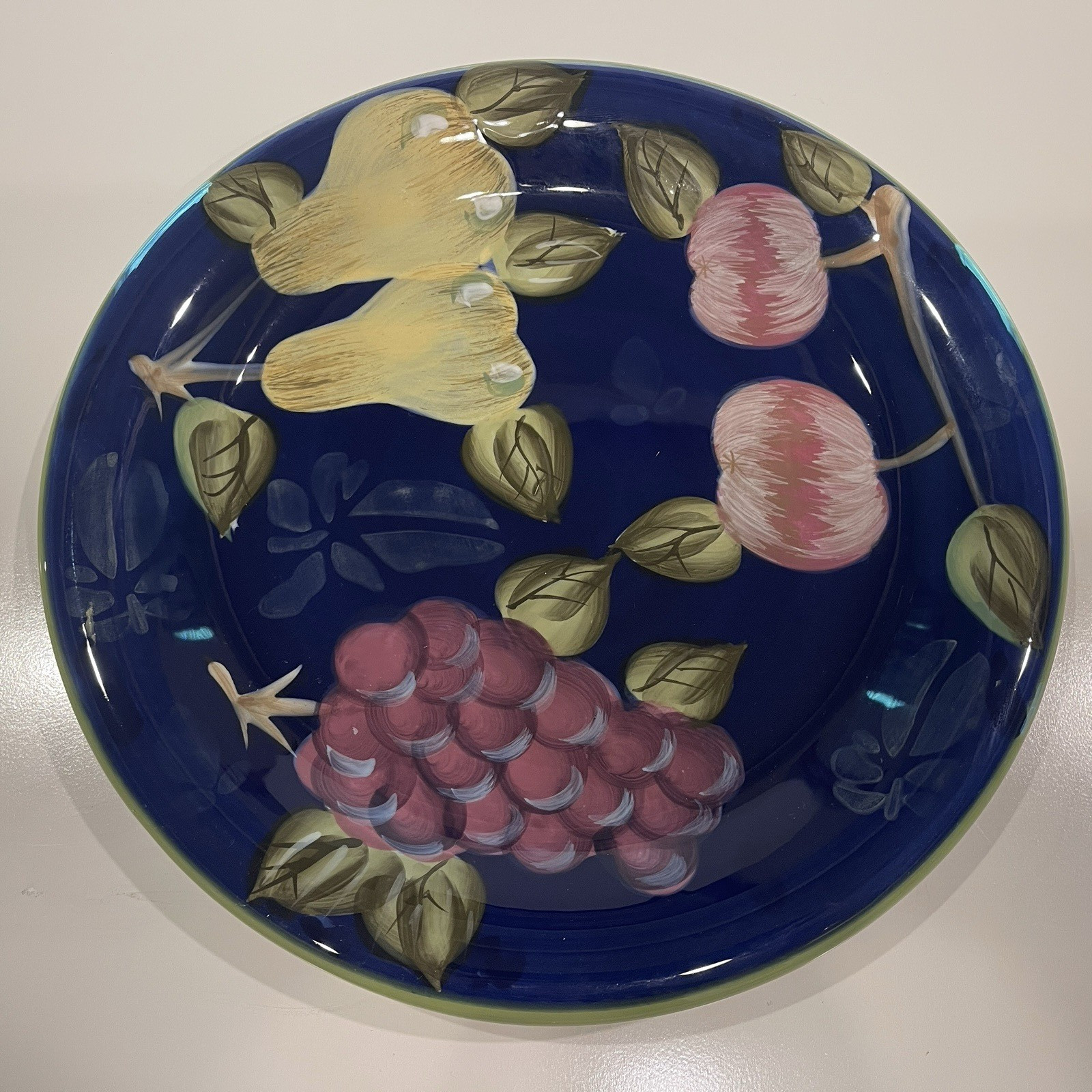 Certified International Patricia Brubaker Dinner Plate Fruits 11″
