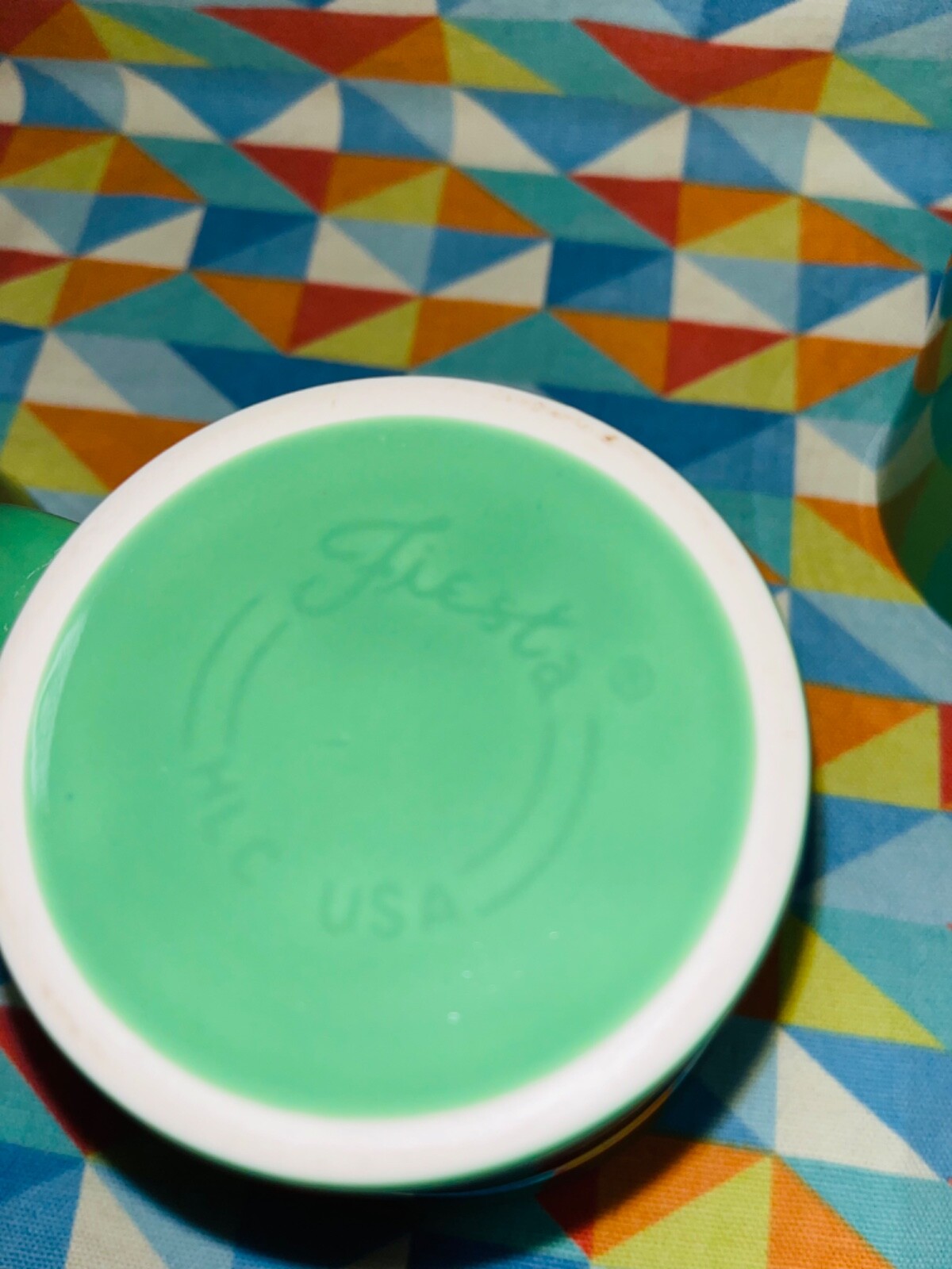 NEW set of 4 FIESTA TAPERED MUG meadow green 15 oz FIESTAWARE Free Shipping