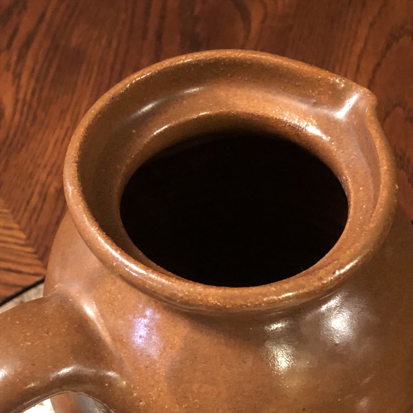 LOT OF 3 Bybee BB Kentucky American Art Pottery Caramel Coffee Pitcher/T Pots