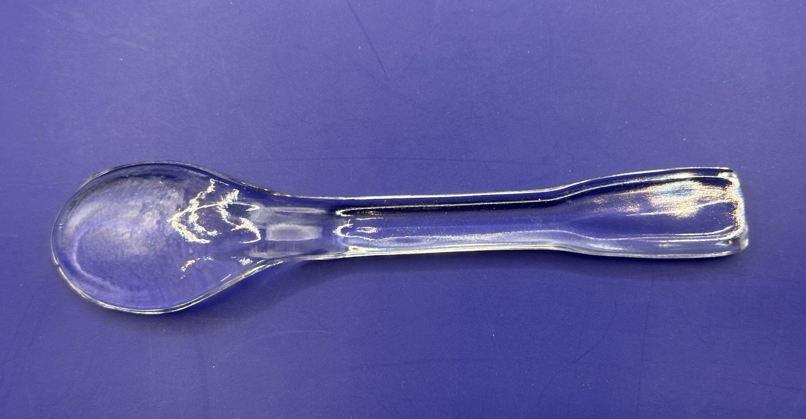 1 Set Of Fostoria American Clear 7 Piece Cloverleaf Condiment Set Used- Read-