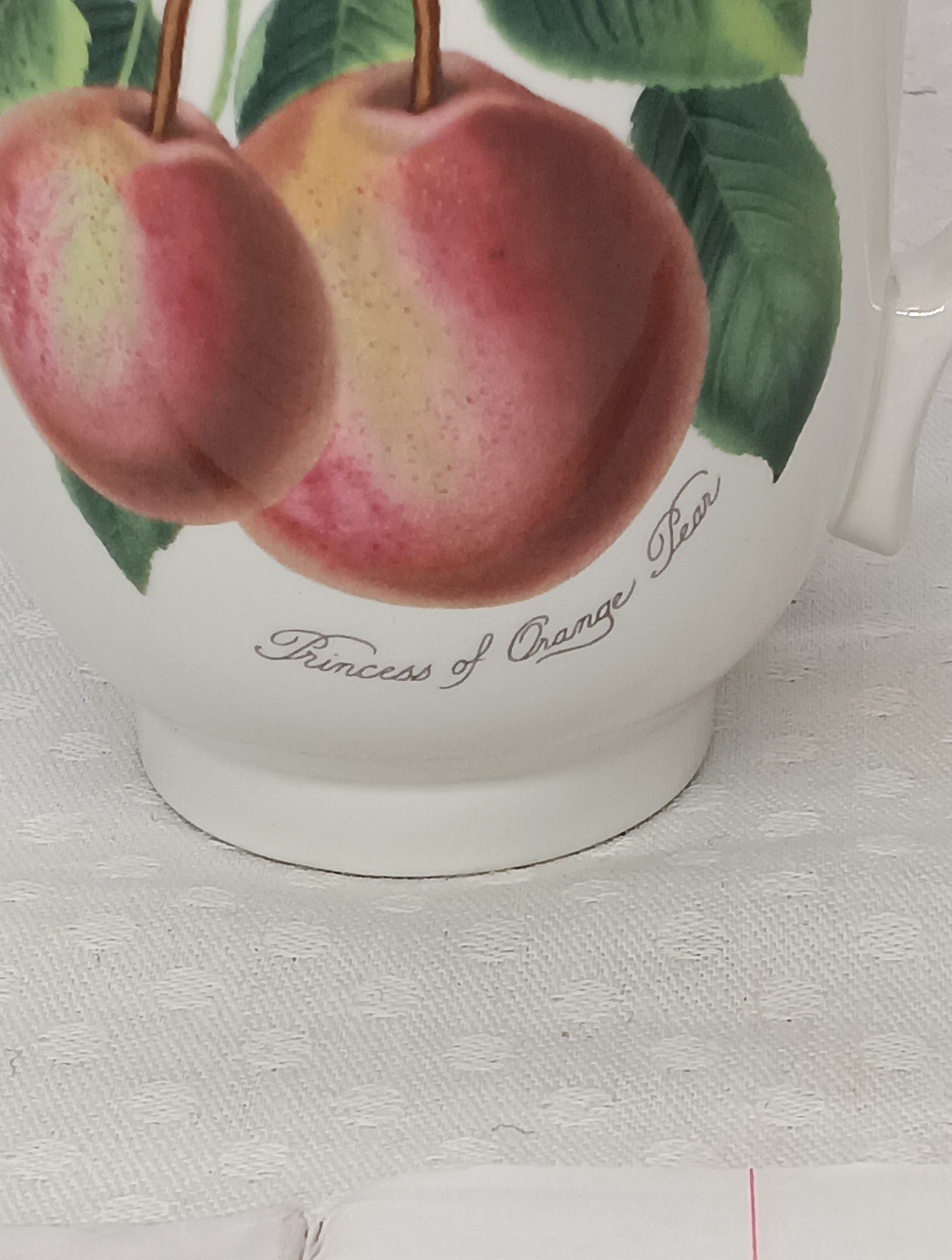 3 Portmeirion “Pomona” Large Mugs by Susan Williams-Ellis ~ Footed English Mugs