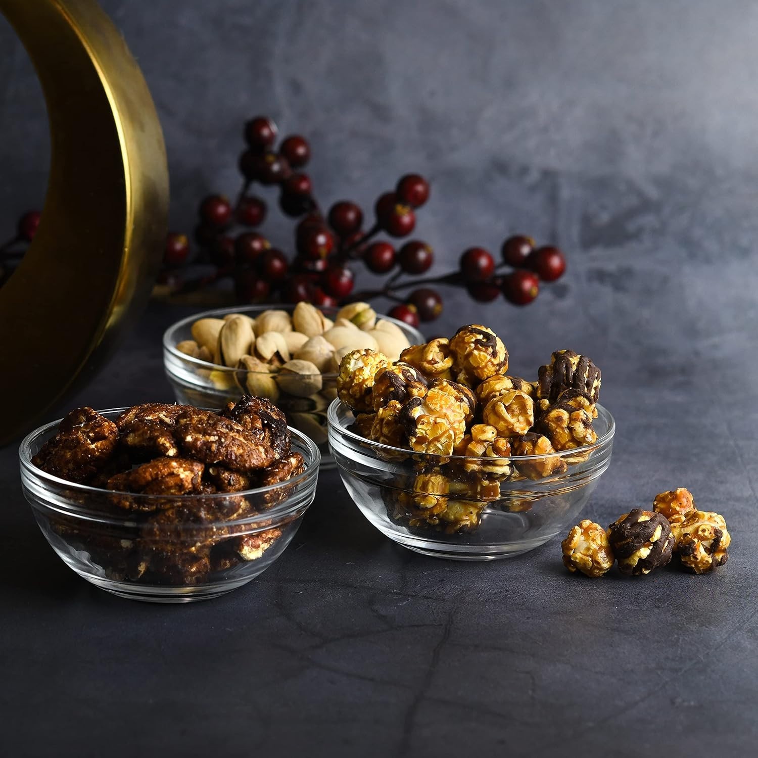 Elegant 3.5” Clear Glass Bowls – Multi-Purpose Prep Bowls for Every Occasion