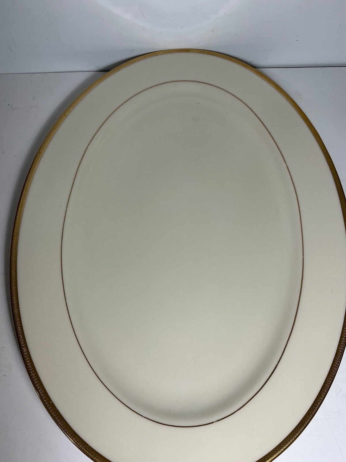 Vintage Lenox Tuxedo Pattern 16 inch Platter