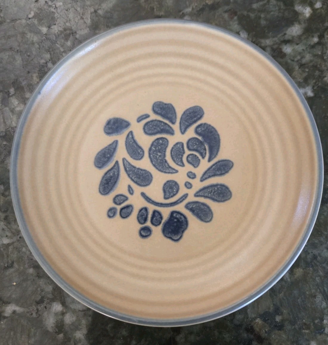 Set Of 4 Vintage Pfaltzgraff Folk Art 7″ Salad/Dessert Plates