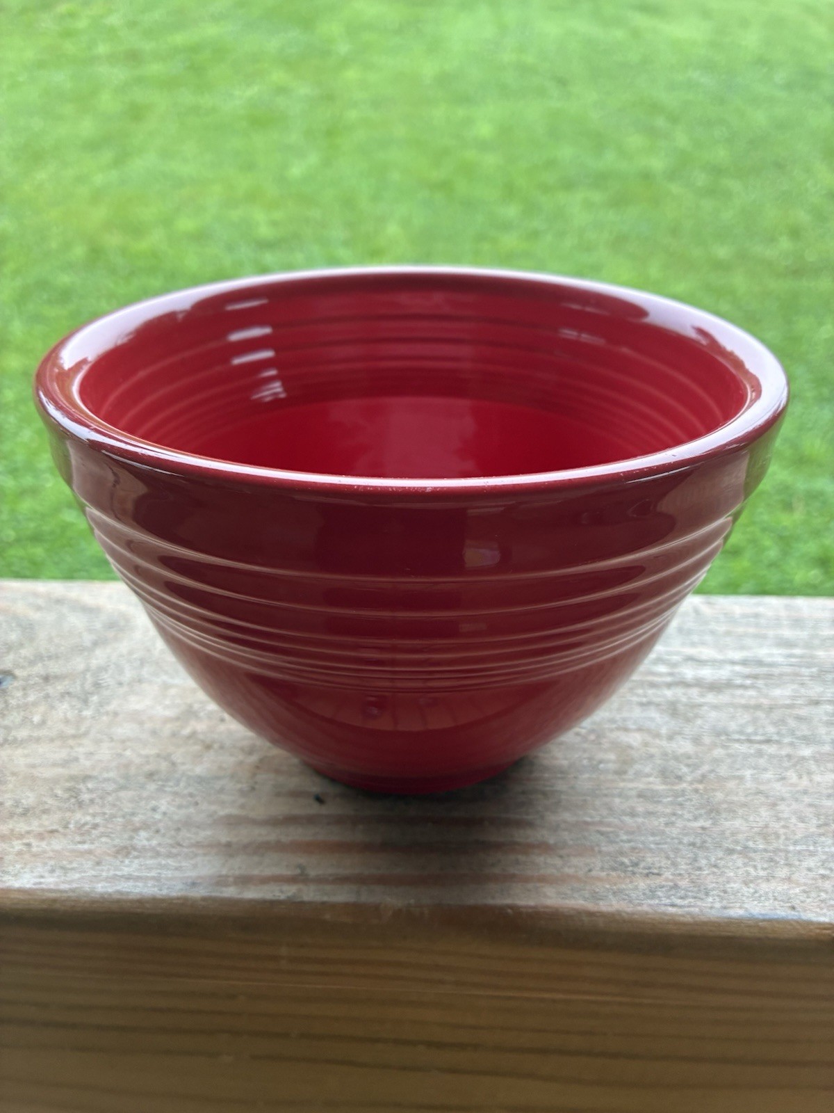 Fiesta Scarlett Red Prep Bowl 6 1/4 x 4″–Free Ship