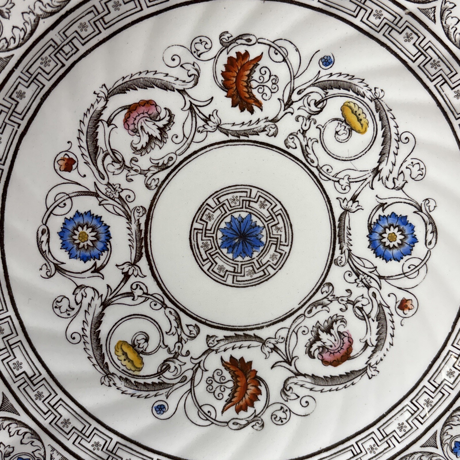 Copeland Spode Florence 8” Salad Plate Earthenware Made In England GUC one plate