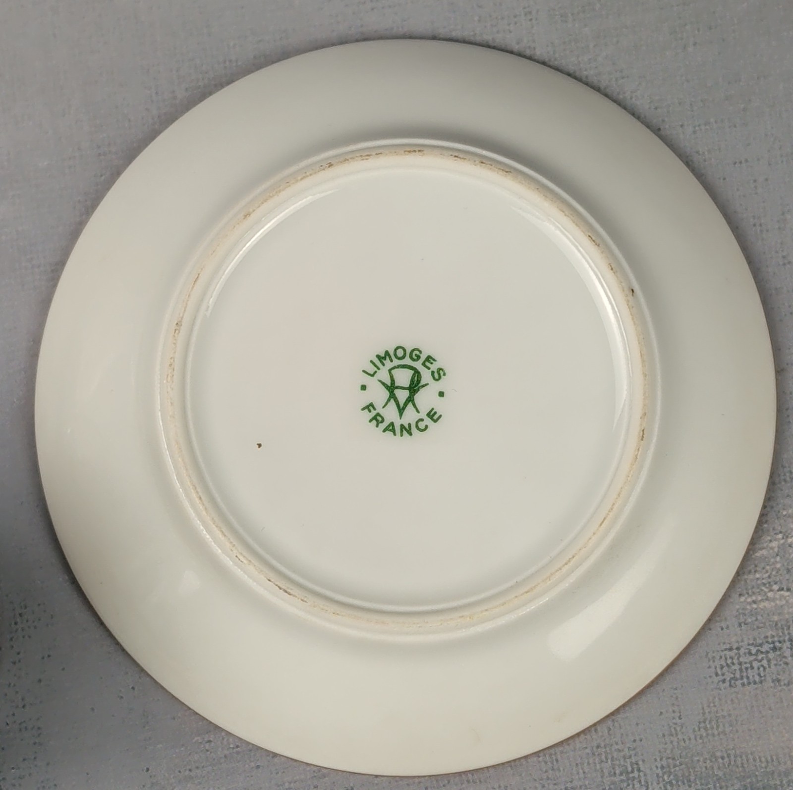 Blakeman & Henderson Limoges France Demitasse Cup Saucer Floral Gilt c1900