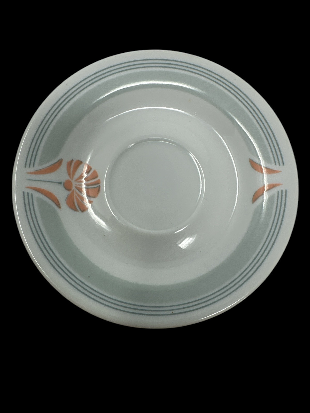 VTG 70’s JlMenau Graf Von Henneberg White Floral Porcelain German Demitasse Set