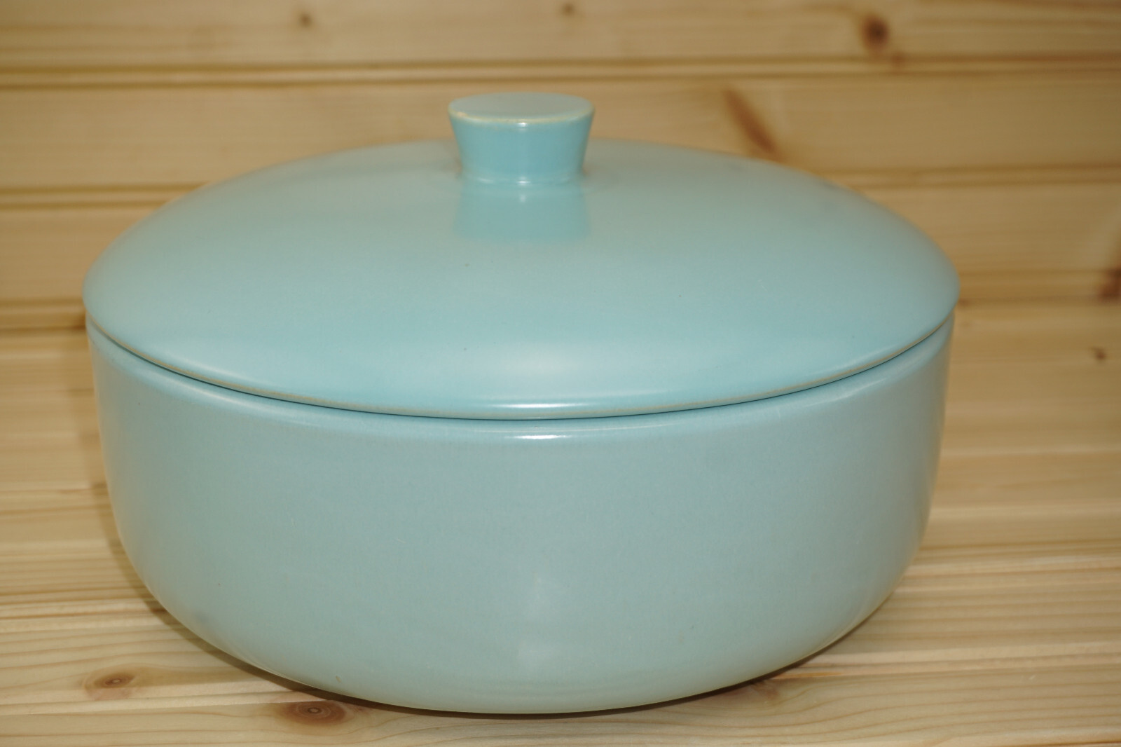 La Solana Blue Covered Casserole, 8 7/8″ (#1) Box #3 (G74)