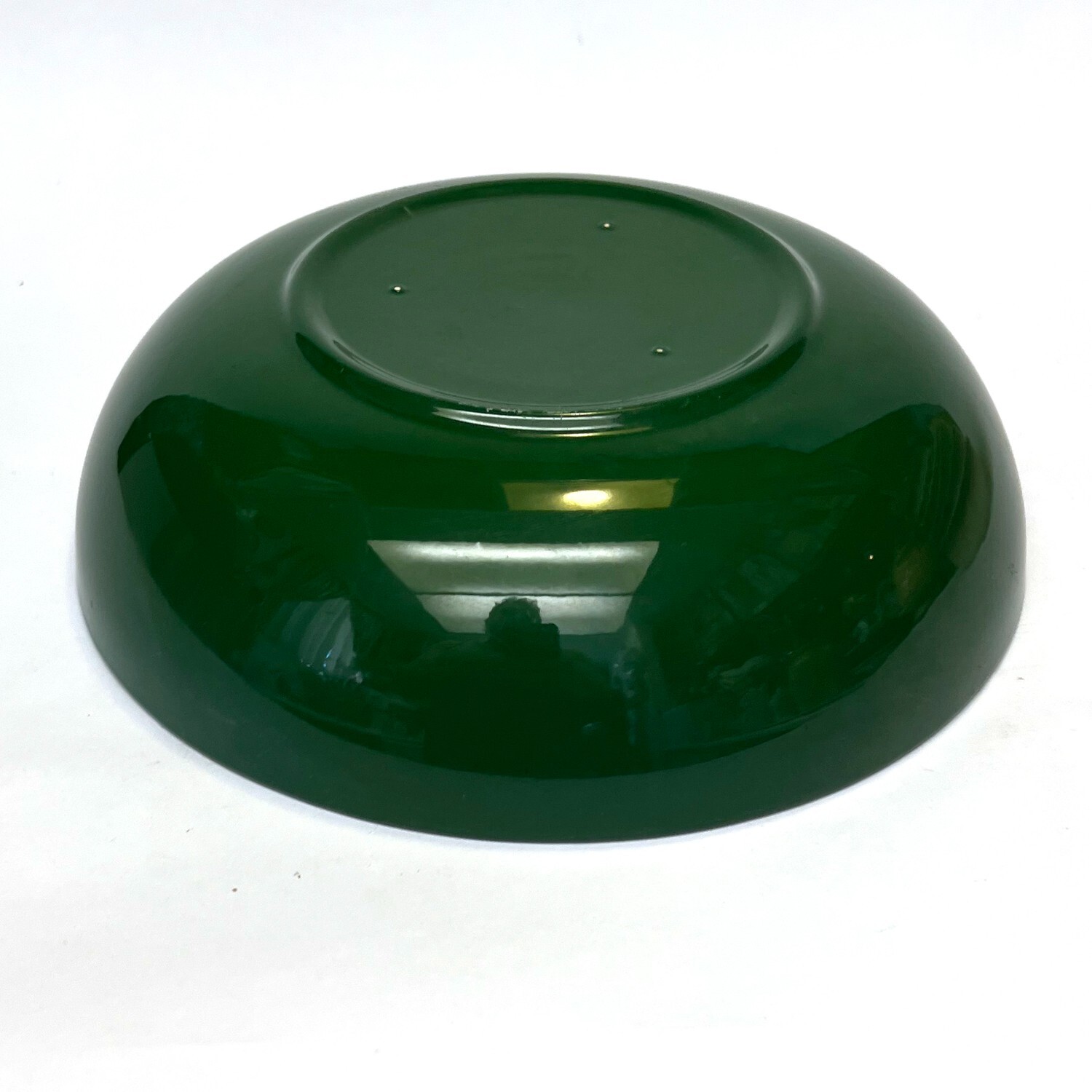 Vintage Hollydale Malibu Modern Forest Green 9″ Round Serving Bowl