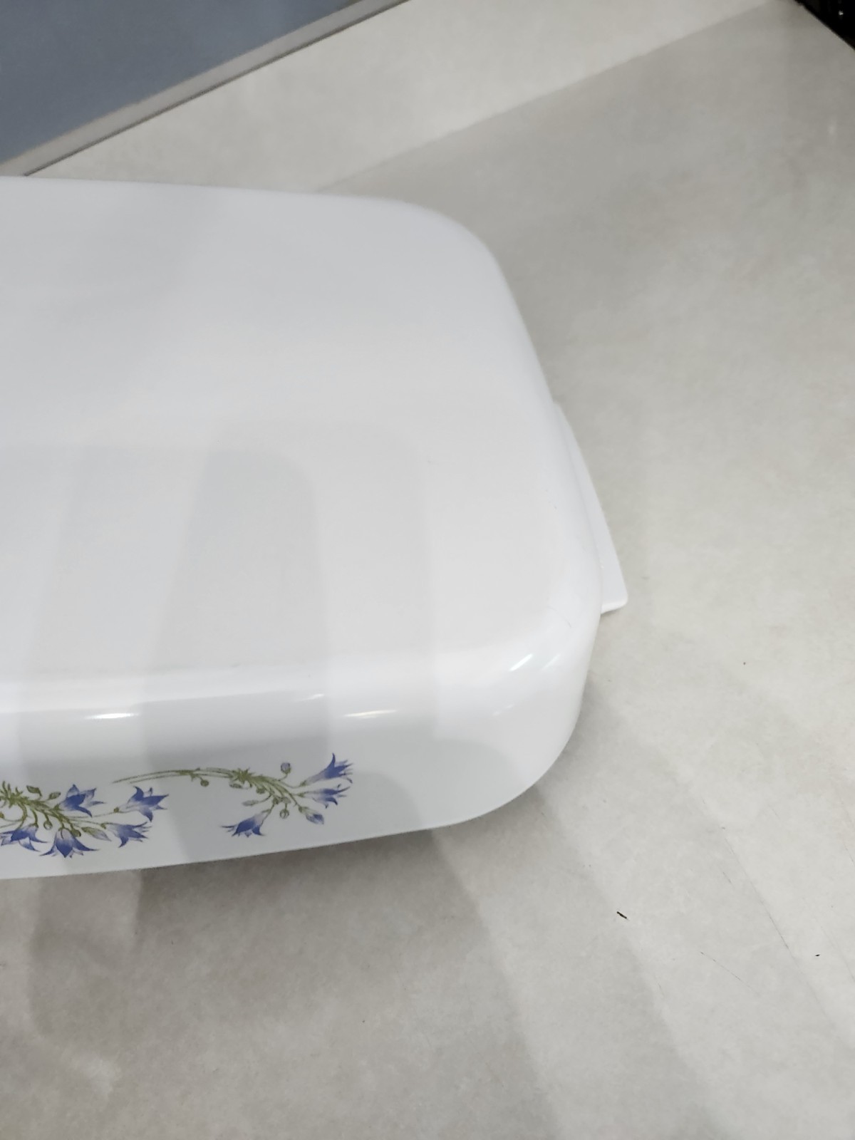 Corning Ware Blue Dusk Rectangular Open Roaster / Lasagna Casserole Pan A-21-B-N