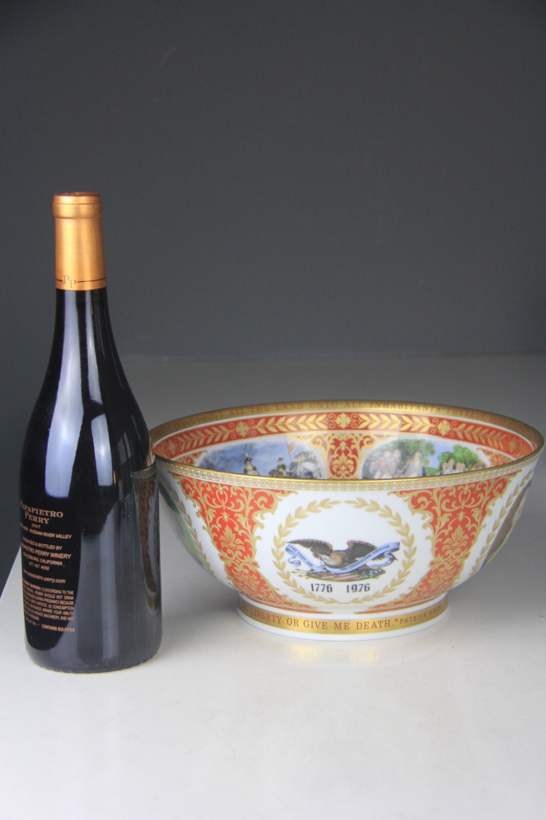 Large Kaiser Limited Edition Bicentennial Bowl #370 of 5,000 – Rare