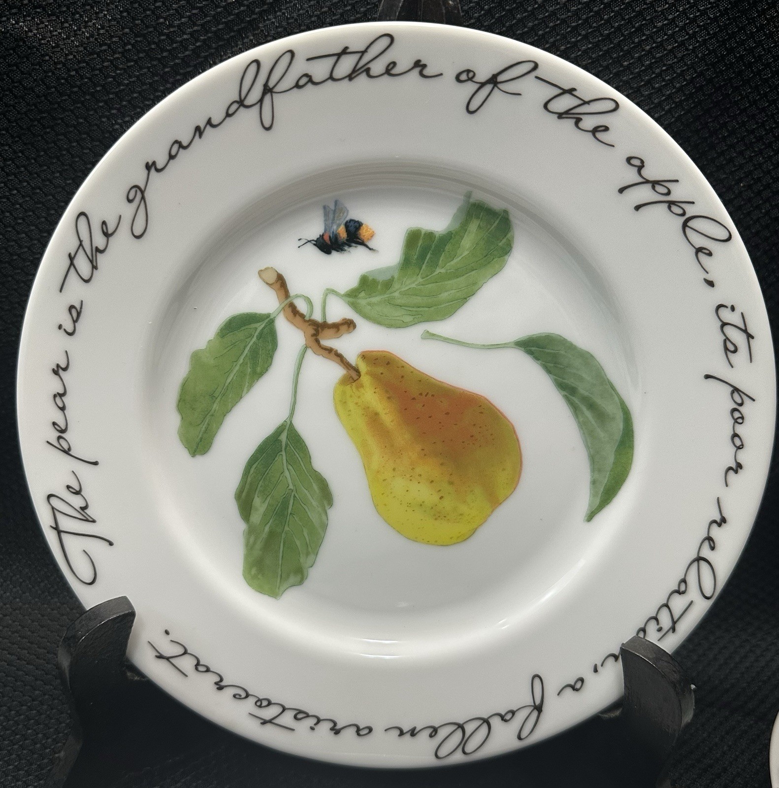 Williams Sonoma Orchard Suite Plates Salad Dessert Snacks Set Of 8 Cottage Core