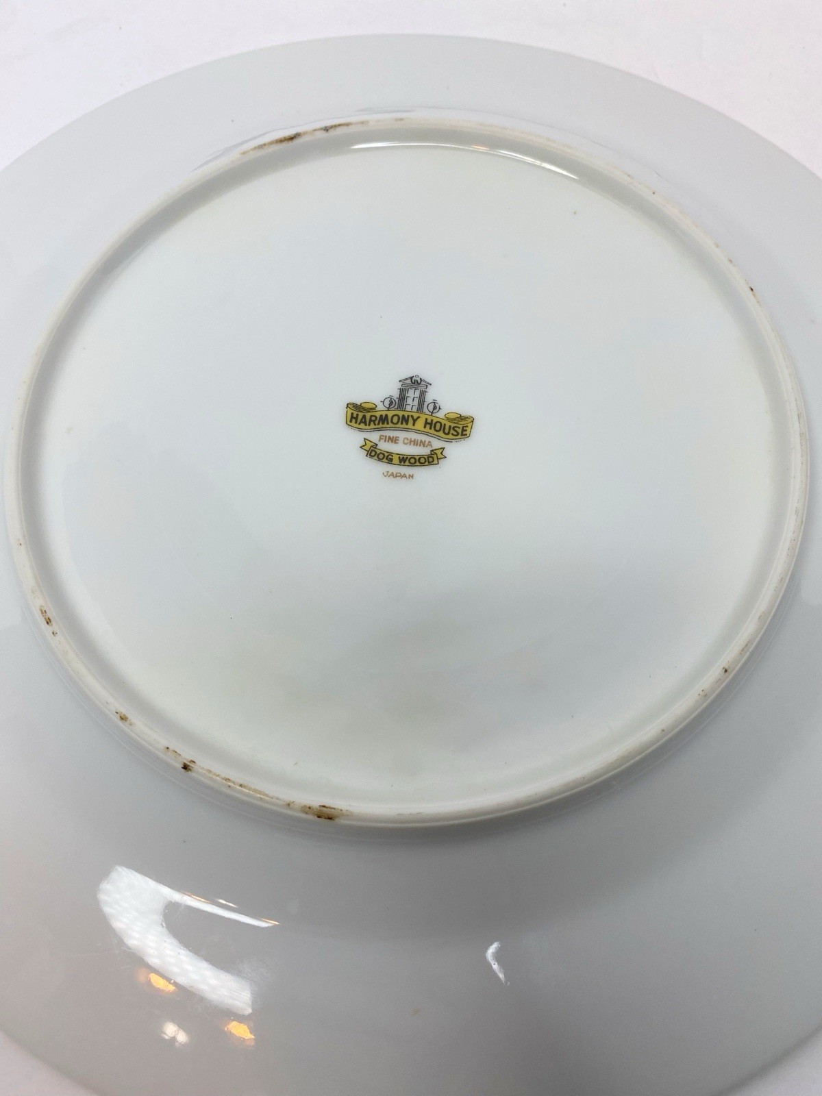 Harmony House “Dogwood” by Seyei Bone China Plates. Japan. Vtg.