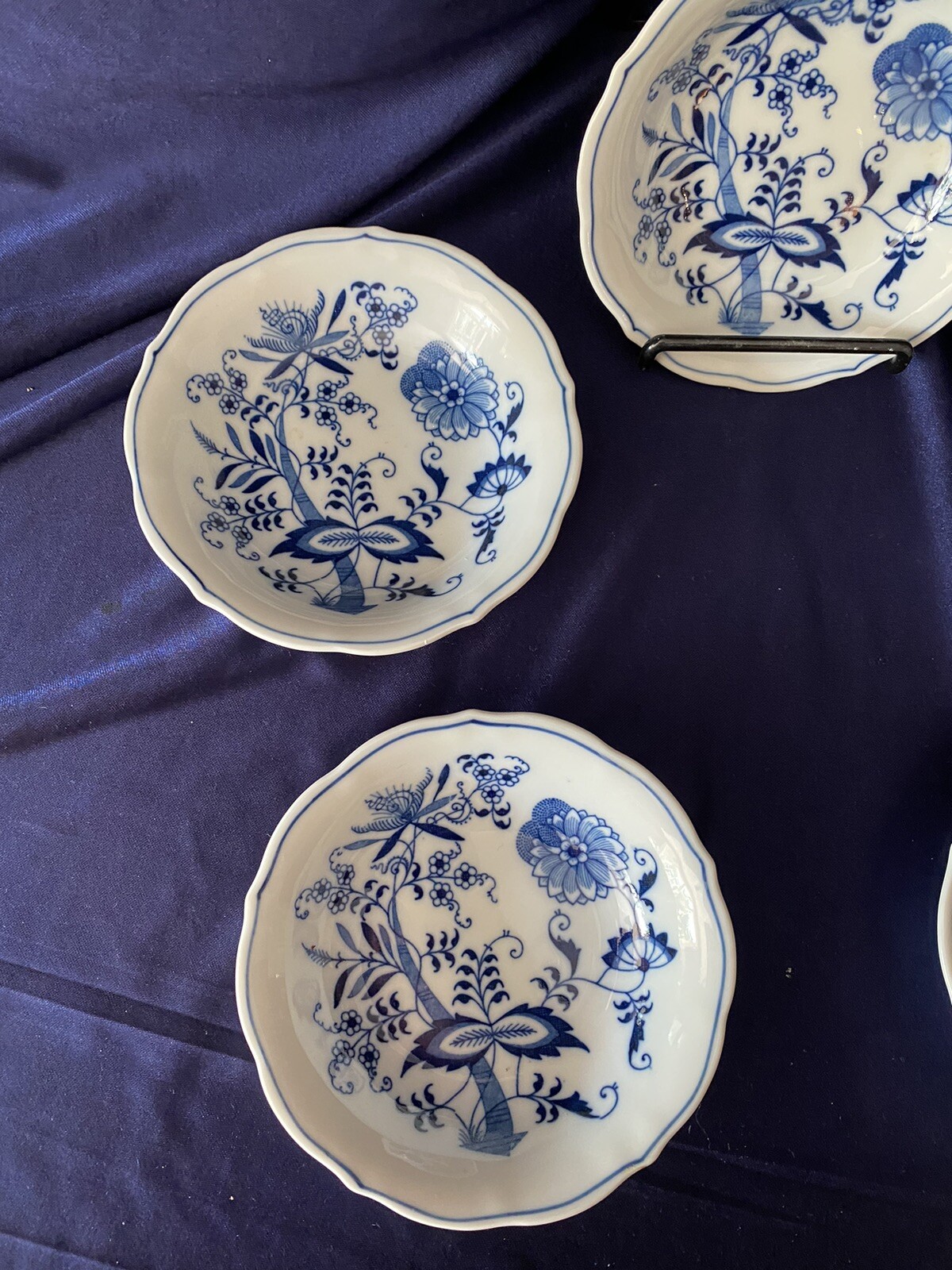 Blue Danube By Lipper 5 Berry Dessert Bowls 5.5″ Rectangle Mark